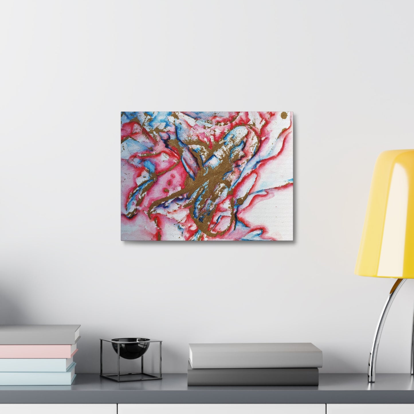 Abstract Love Stretched Canvas