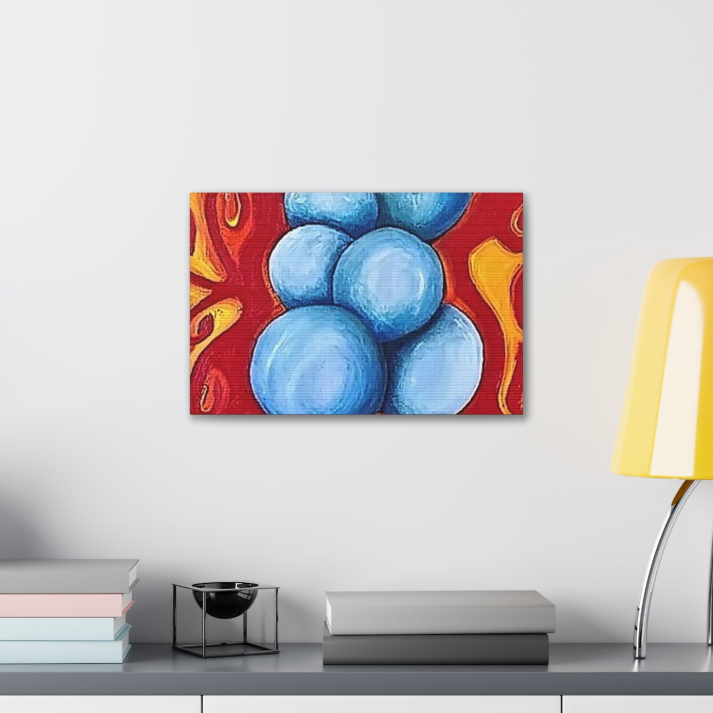 Blue Balls Canvas Gallery Wraps