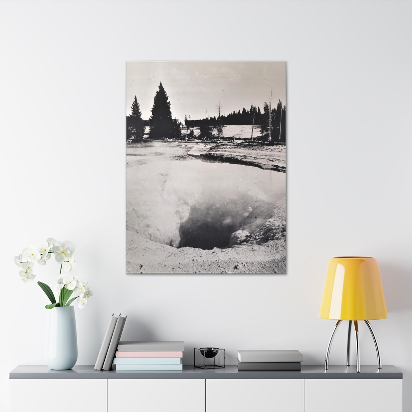 Morning Glory Pool Yellowstone Canvas Gallery Wraps