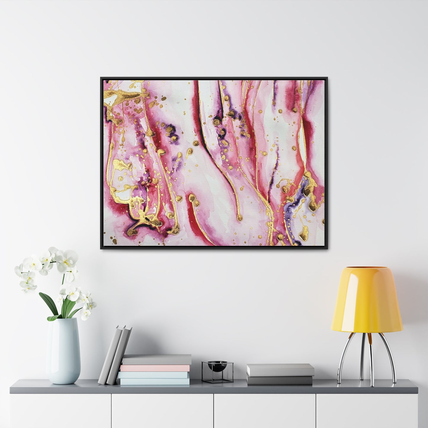 Cherry Cream Soda Gallery Canvas Wraps, Horizontal Frame