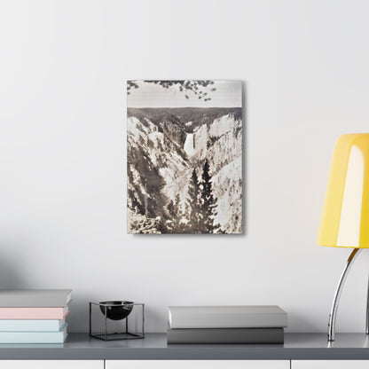 Artists Point Yellowstone Canvas Gallery Wraps 12″ x 16″ 1.25"