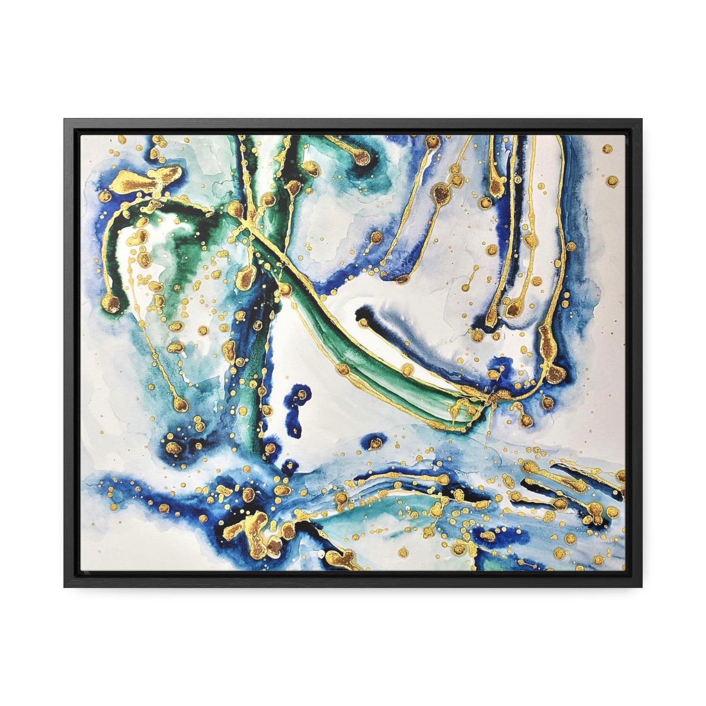 Blue Willow Gallery Canvas Wraps, Horizontal Frame