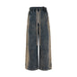 Mens Retro Washed Gradient Jeans - Gradient Color M - jeans
