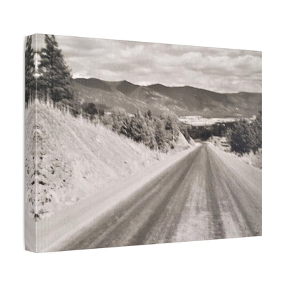 Western Road Stretched Canvas