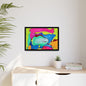 Kool Kid Matte Canvas Framed - Kia Day Design