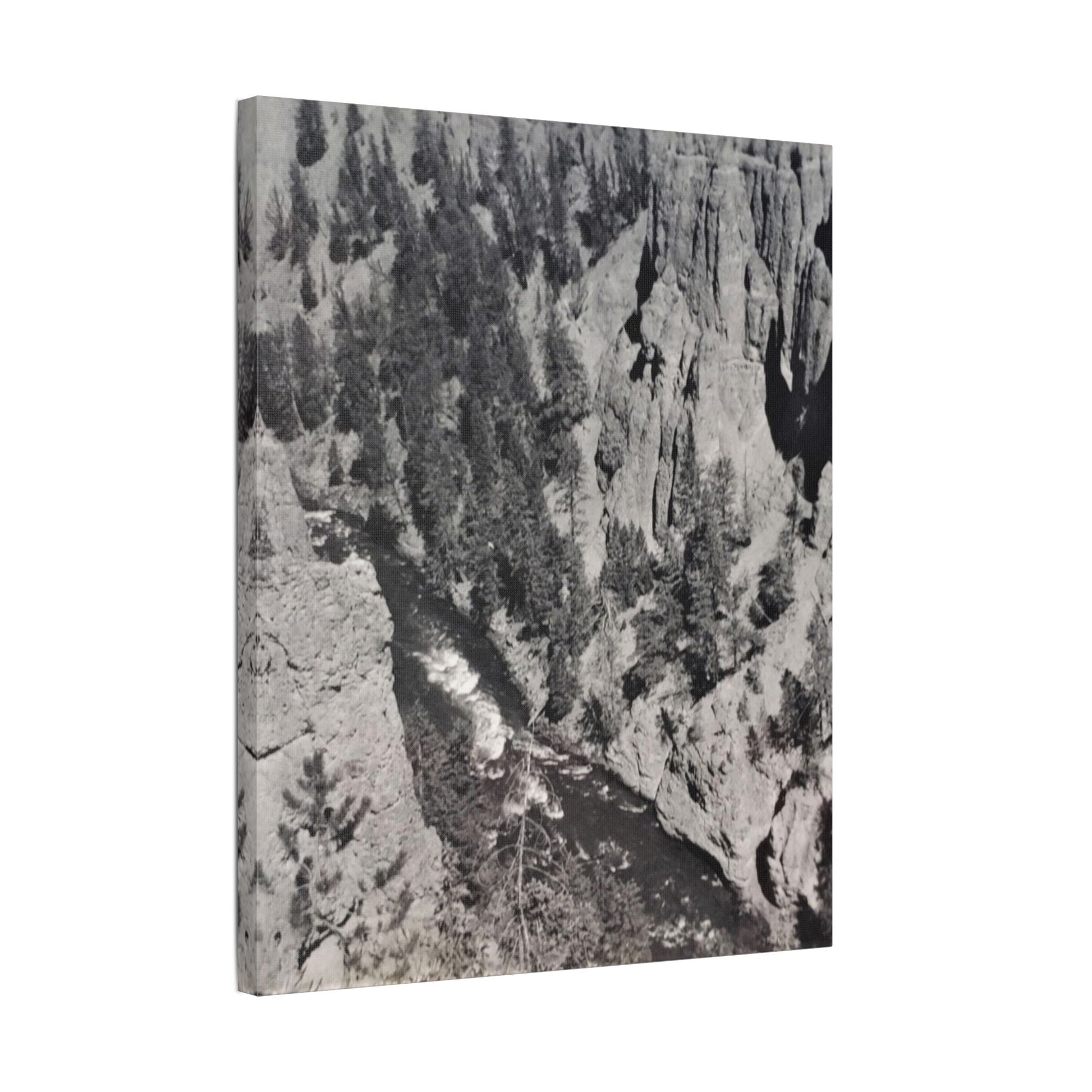 Cleopatras Needle Satin Canvas Stretched
