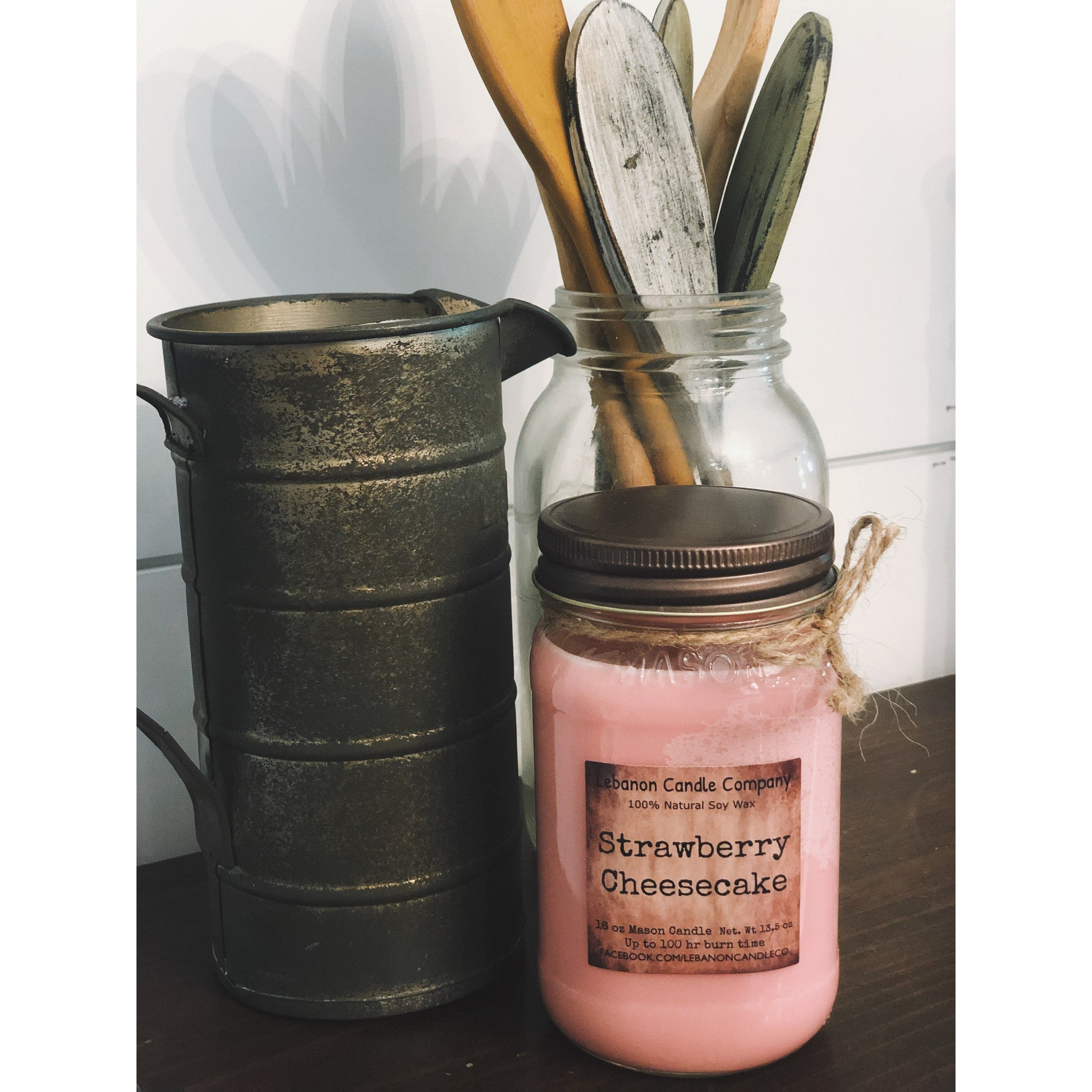 Strawberry Cheesecake Candle - - Candles & Melts