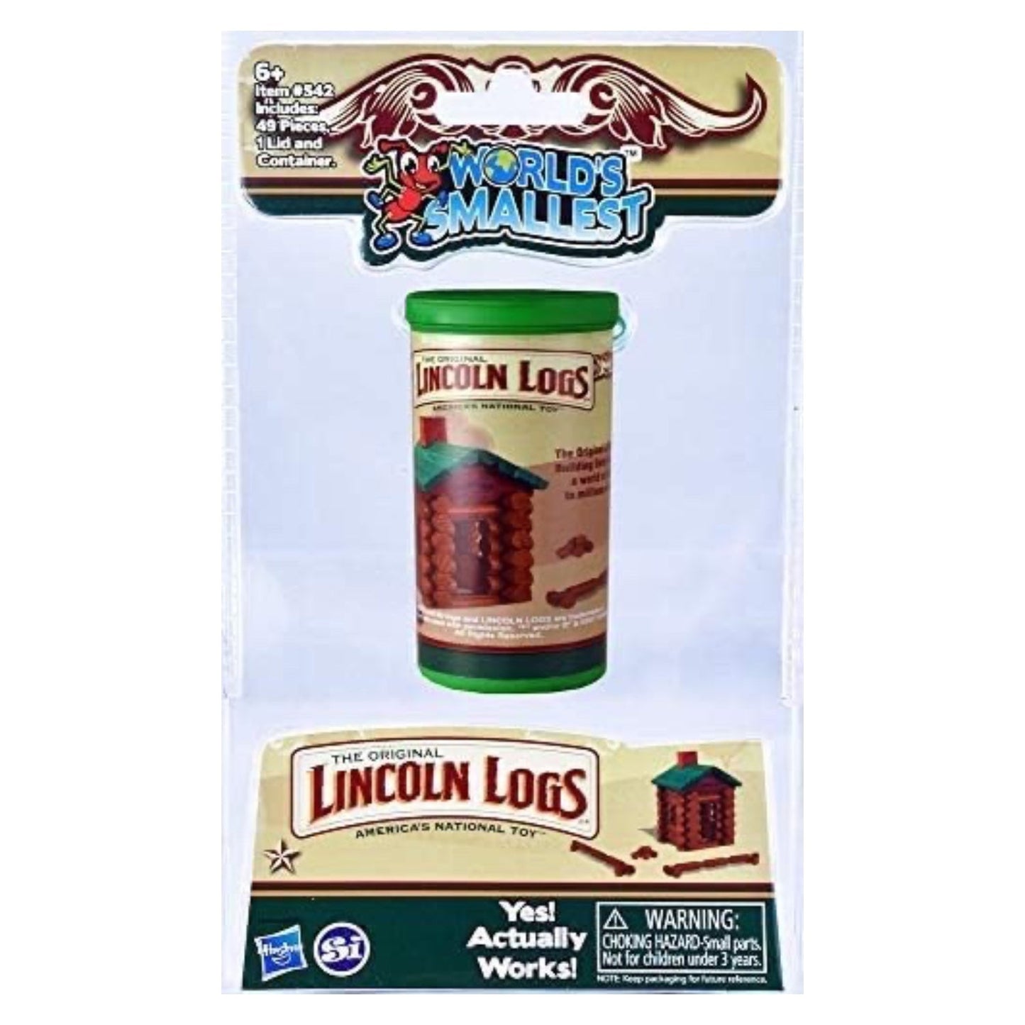 World's Smallest Lincoln Logs- Rust & Cinder- {{Product type}}