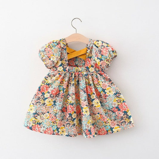 Summer Floral Princess Dress - colorful 73 - dress