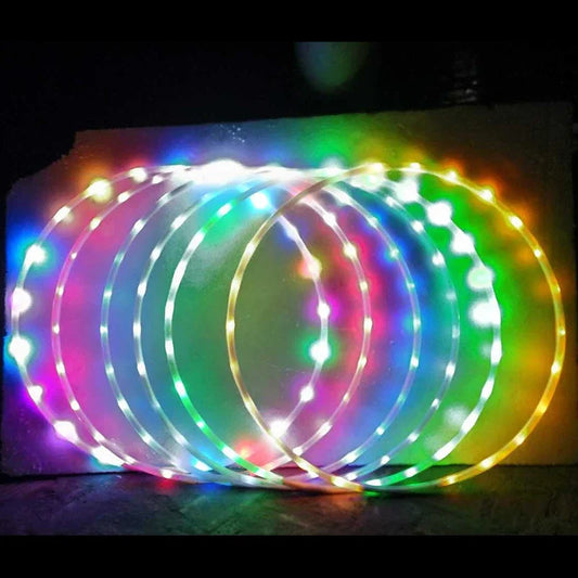 60/70/80/90cm LED Colorful Hula-hoop