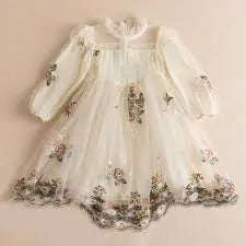 Spring Sequin Girls Dress