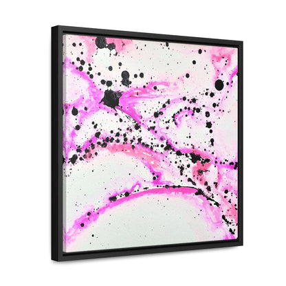 Neon Lightning Gallery Canvas Wraps, Square Frame