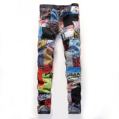 Compact Straight Denim - - jeans