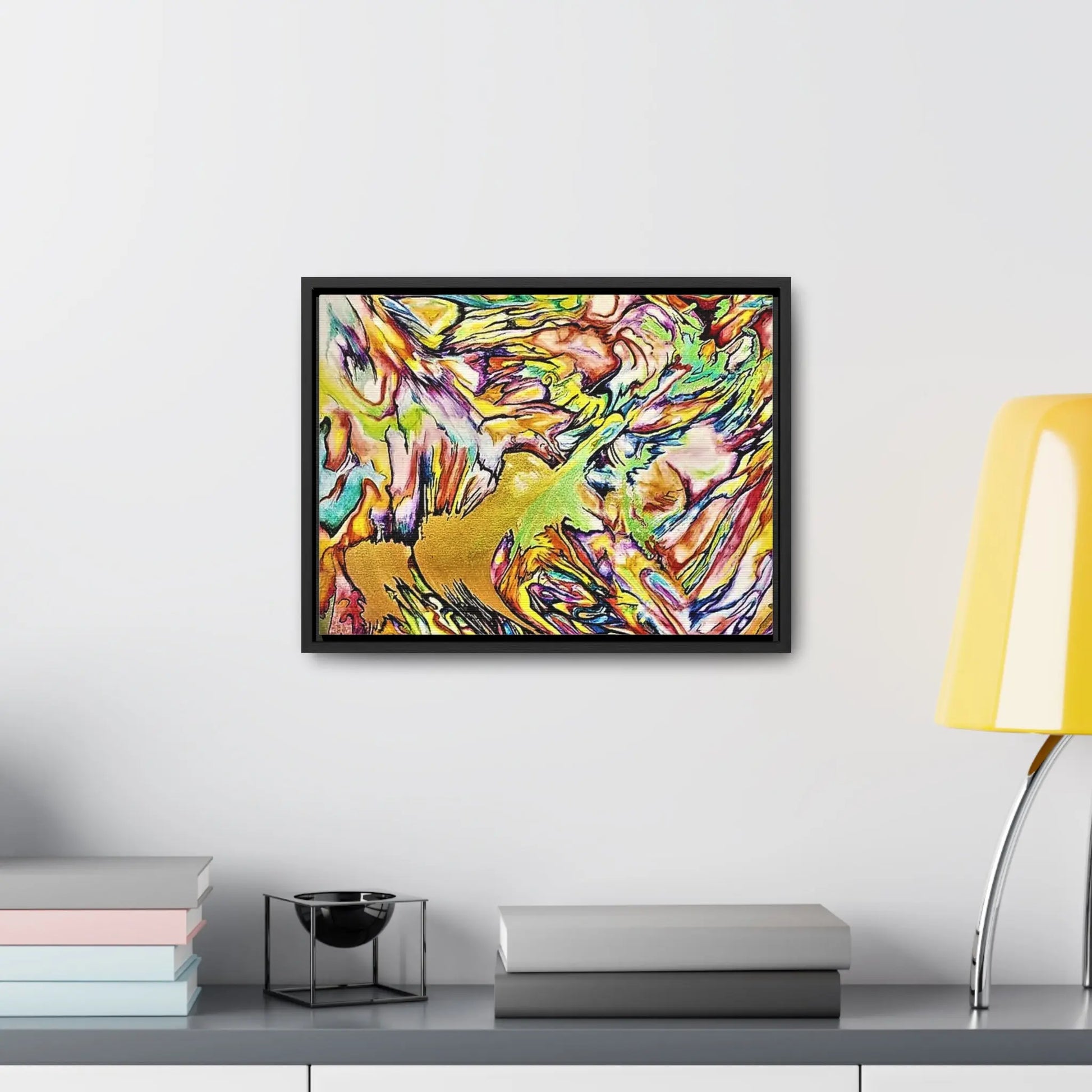 Phoenix Rising Gallery Canvas Wraps, Horizontal Frame