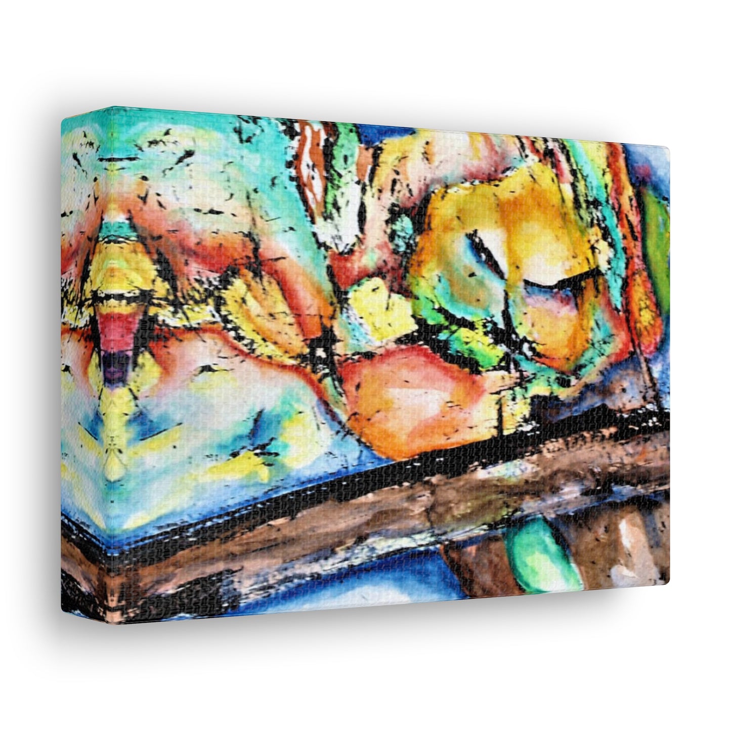 Owl In Flight Canvas Gallery Wraps