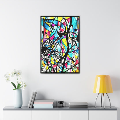 Kaleidoscope Gallery Canvas Wraps, Vertical Frame