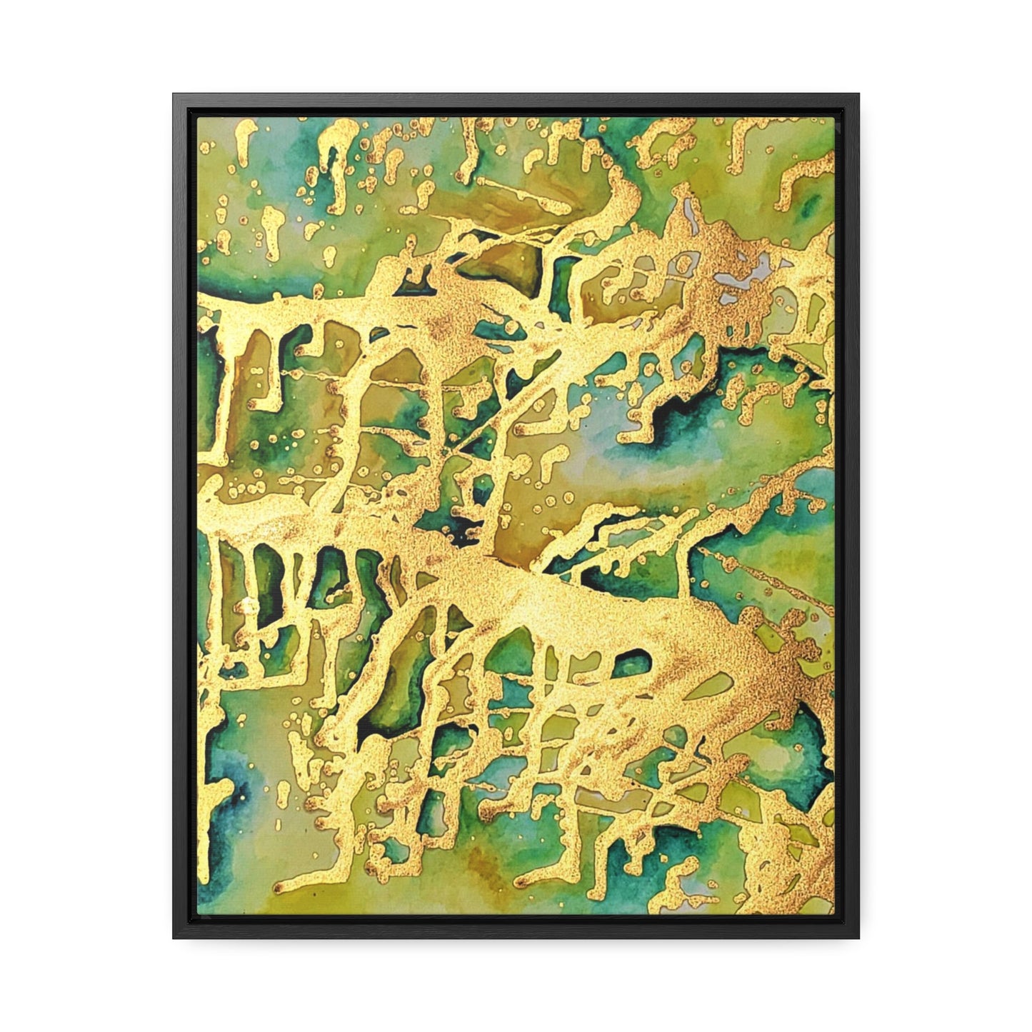 Acid Rain Gallery Canvas Wraps, Vertical Frame