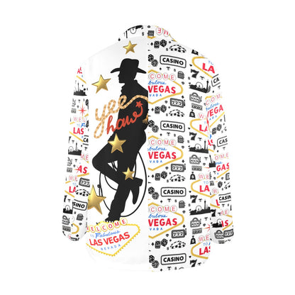 Baha Ranch Yeehaw Cowboy Vegas Western Blazer - - Jackets & Blazers