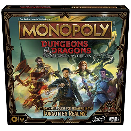 Monopoly D&D Honor Among Thieves Edition - n a - game