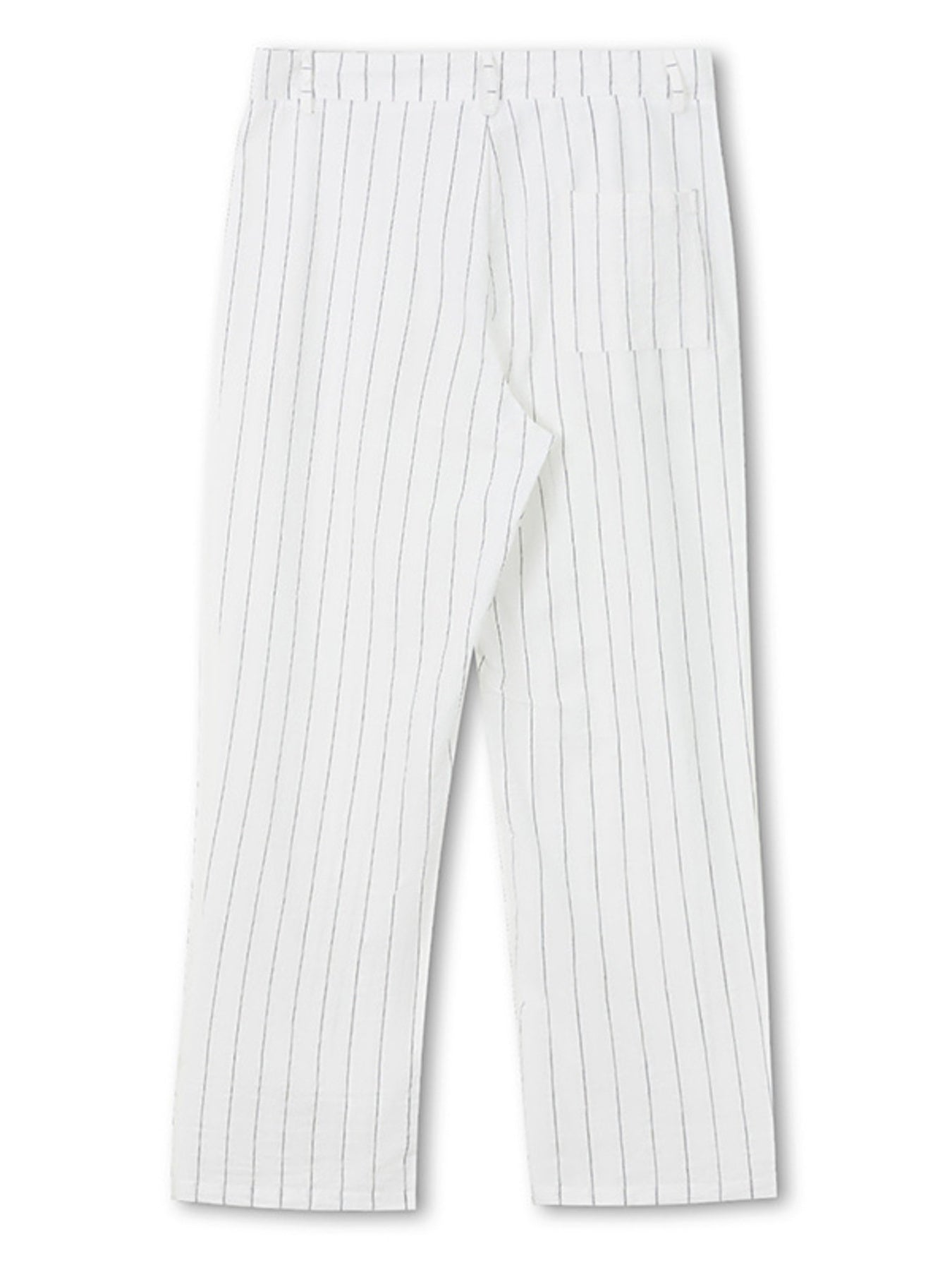 Men's Full Size Striped Wide Leg Pant Plus Size - -
