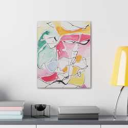 Abstract Face Canvas Gallery Wraps - Kia Day Design