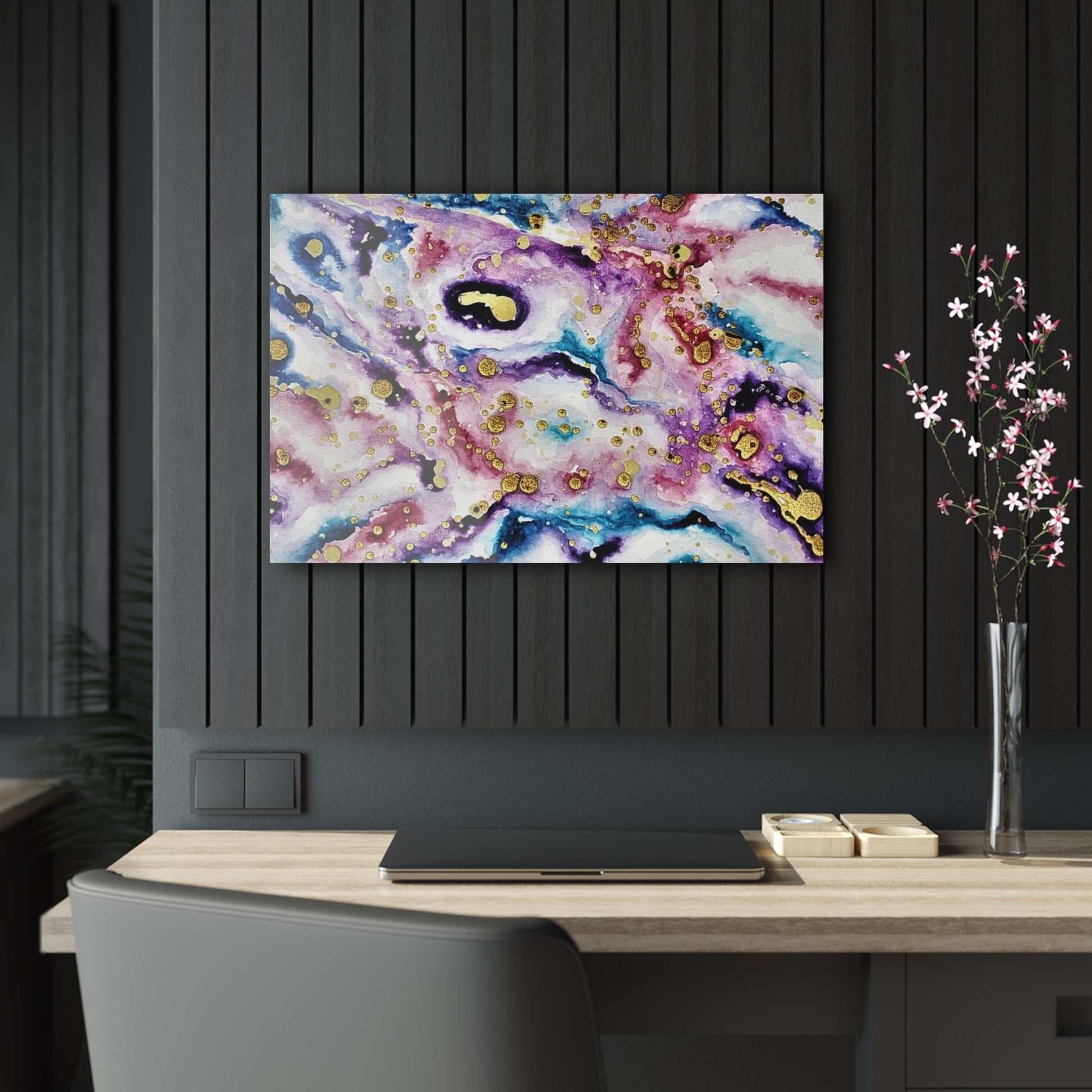 Cosmic Sky Acrylic Prints - 30″ x 20″ (Horizontal) Glossy - Home Decor