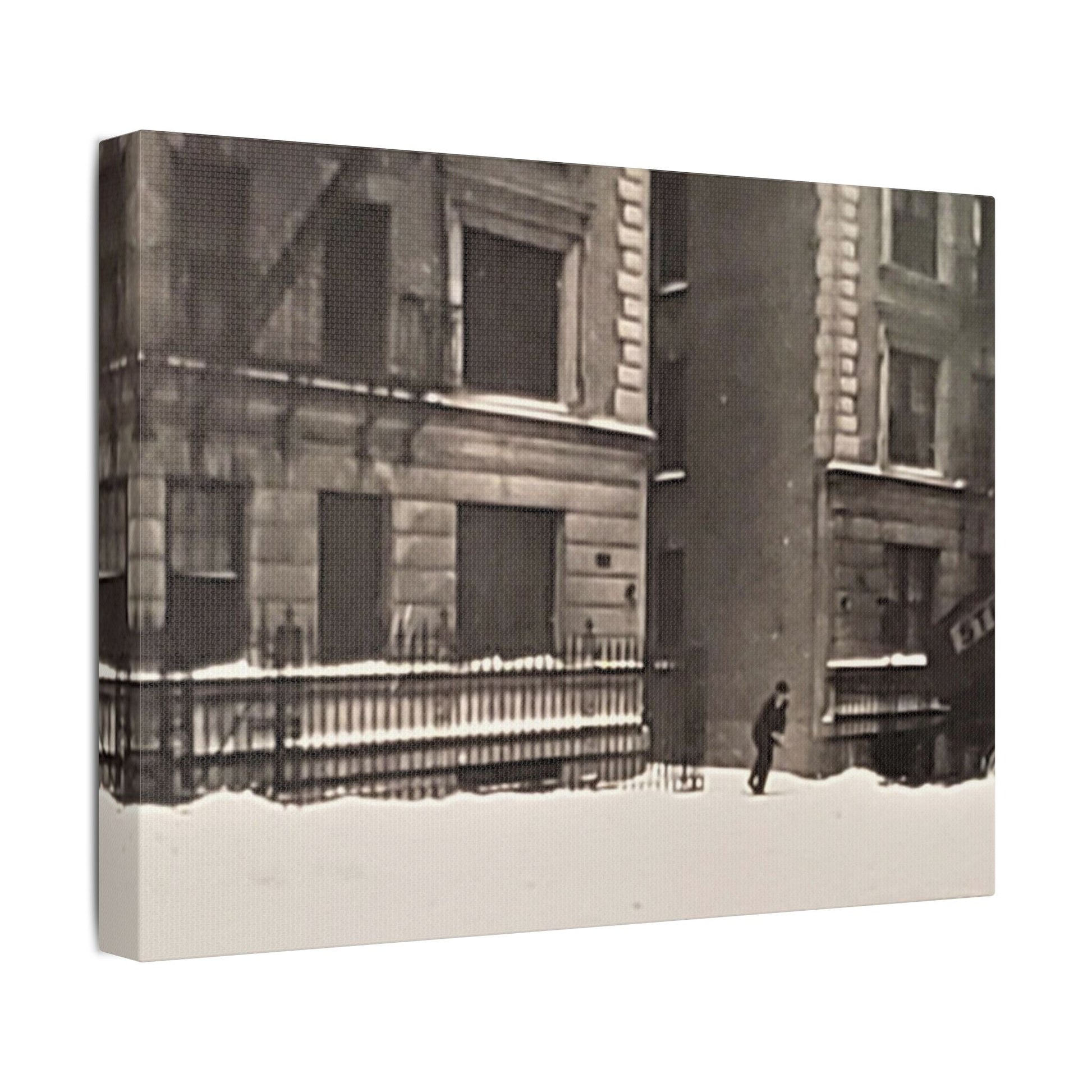 430 W 119th St New York Satin Canvas Stretched