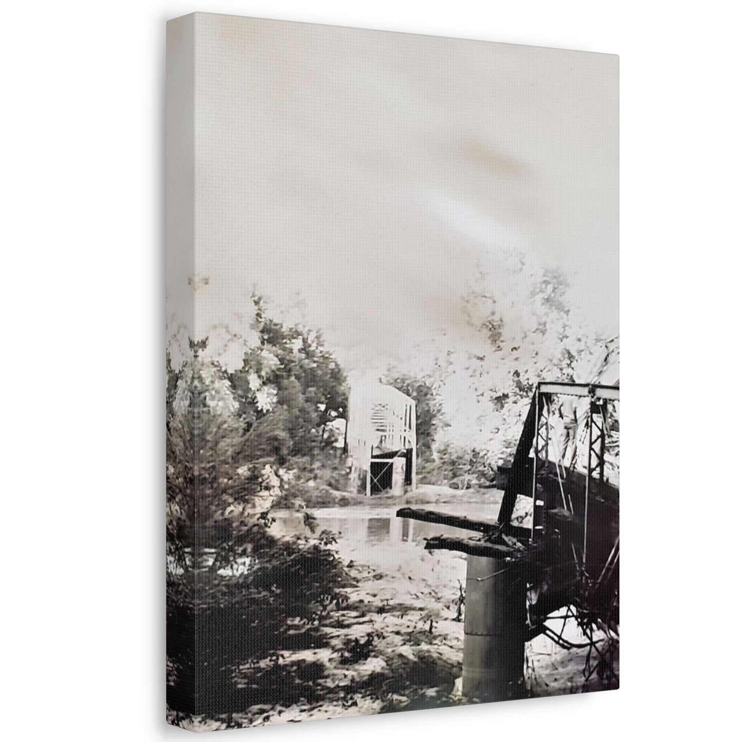 Bridge Stretched Canvas