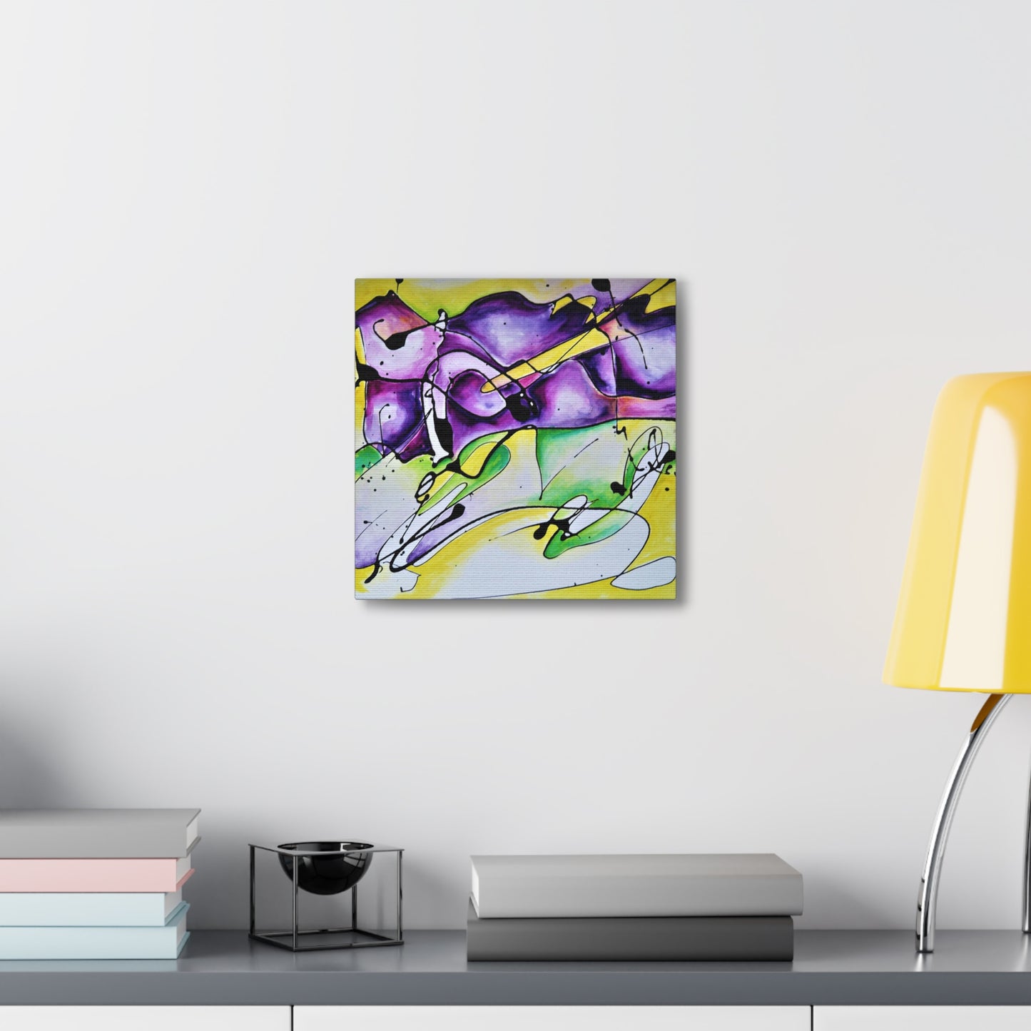 Purple Mountains Canvas Gallery Wraps