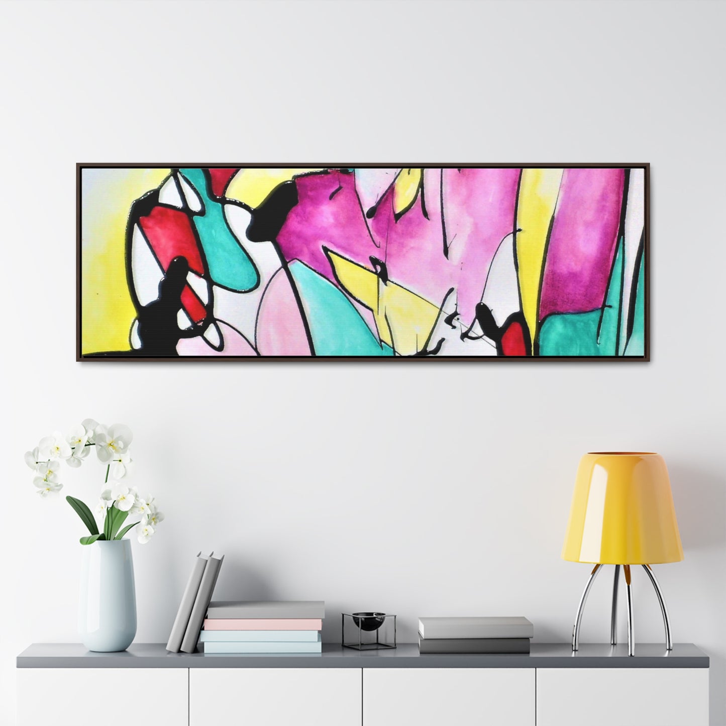 Glass Gallery Canvas Wraps, Horizontal Frame