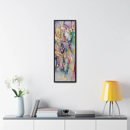 Purple Rain Gallery Canvas Wraps, Vertical Frame