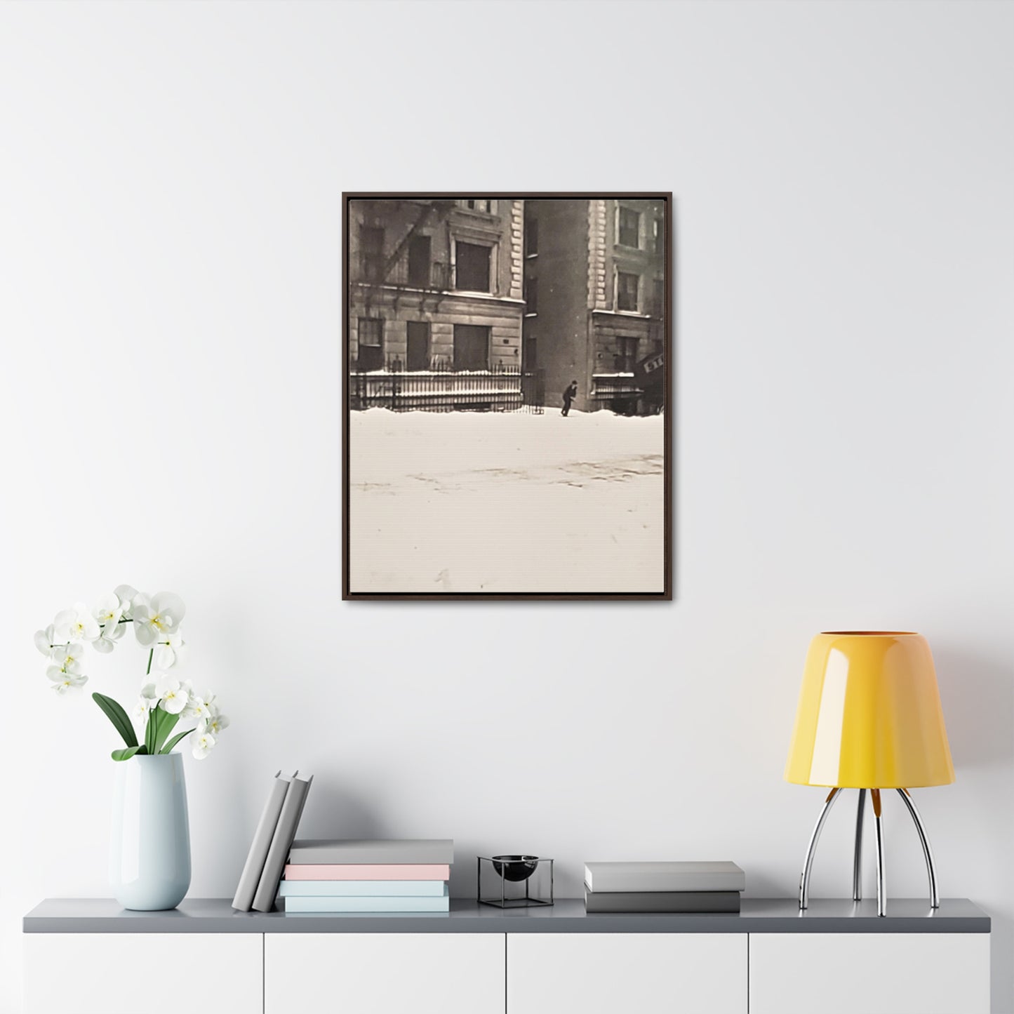 430 W. 119th St. New York Gallery Canvas Wraps, Vertical Frame