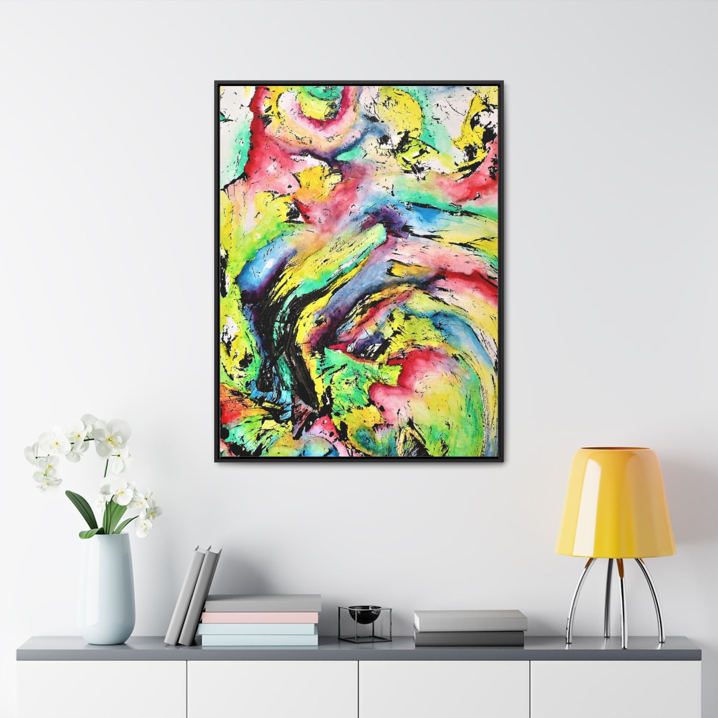 Vortex Gallery Canvas Wraps, Vertical Frame