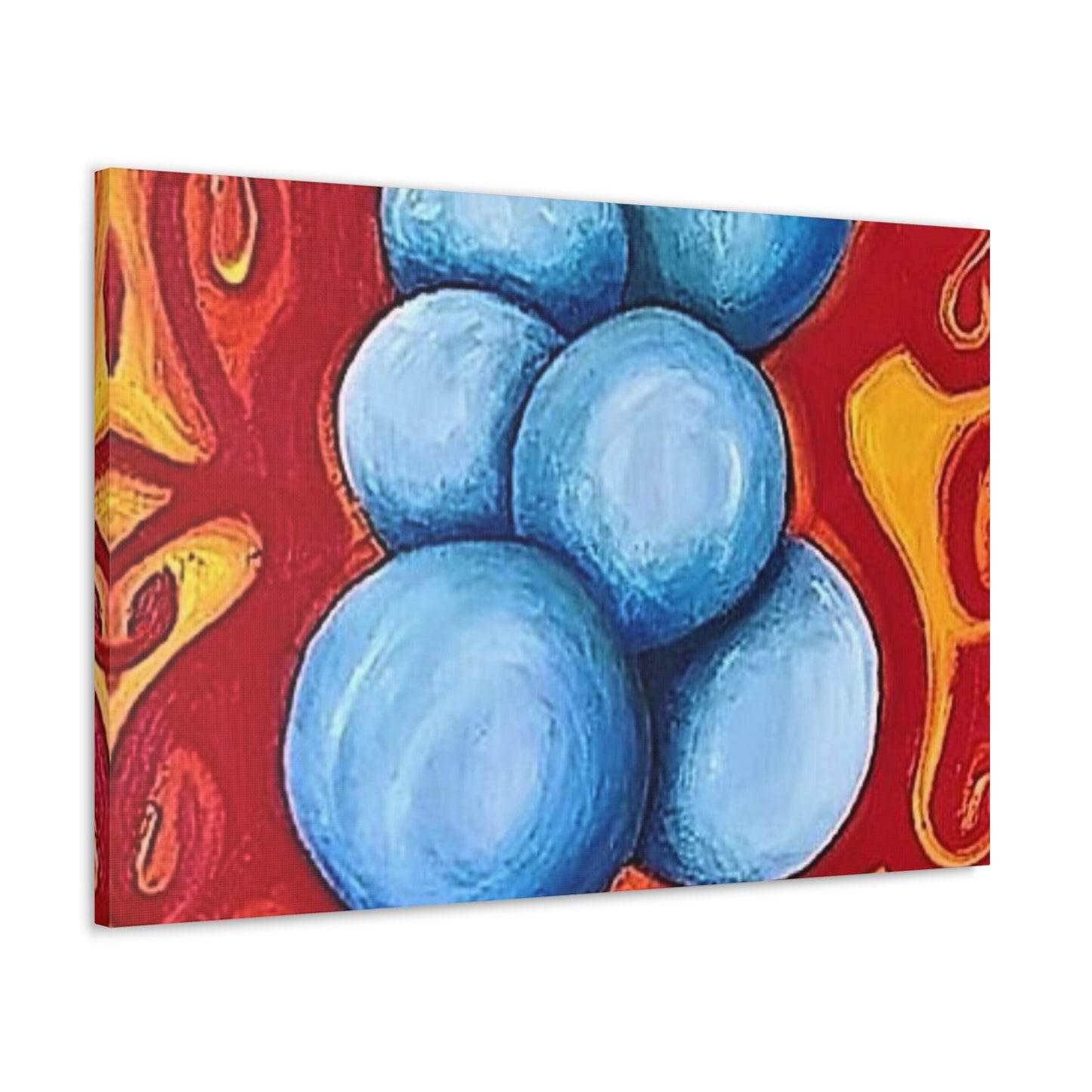 Blue Balls Canvas Gallery Wraps