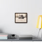 Milk Man Gallery Canvas Wraps Horizontal Frame 10″ x 8″ Walnut 1.25"
