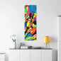 Exploding Earth Canvas Gallery Wraps 20″ x 60″ 1.25"