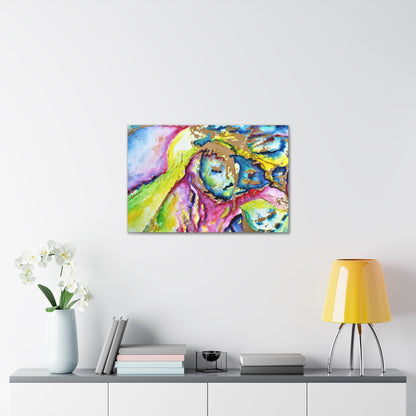 Mothers Face Canvas Gallery Wraps