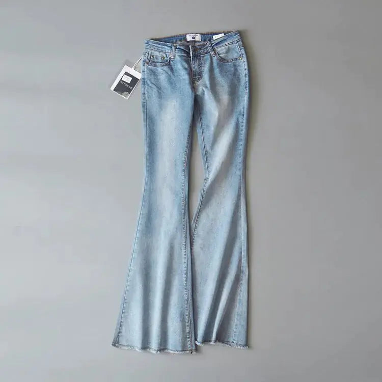 Slim Fit Stretch Denim Pants with Speaker Design