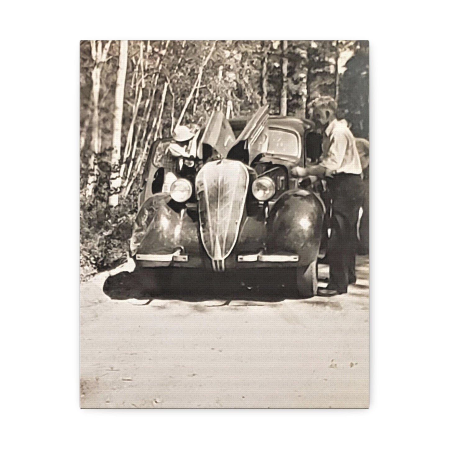 After The Black Hills 1939 Stretched Canvas