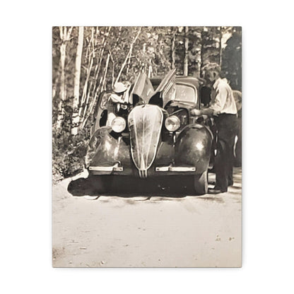 After The Black Hills 1939 Stretched Canvas