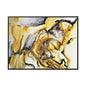 Tiger Stripe Gallery Canvas Wraps, Horizontal Frame 40″ x 30″ Premium Gallery Wraps (1.25″)