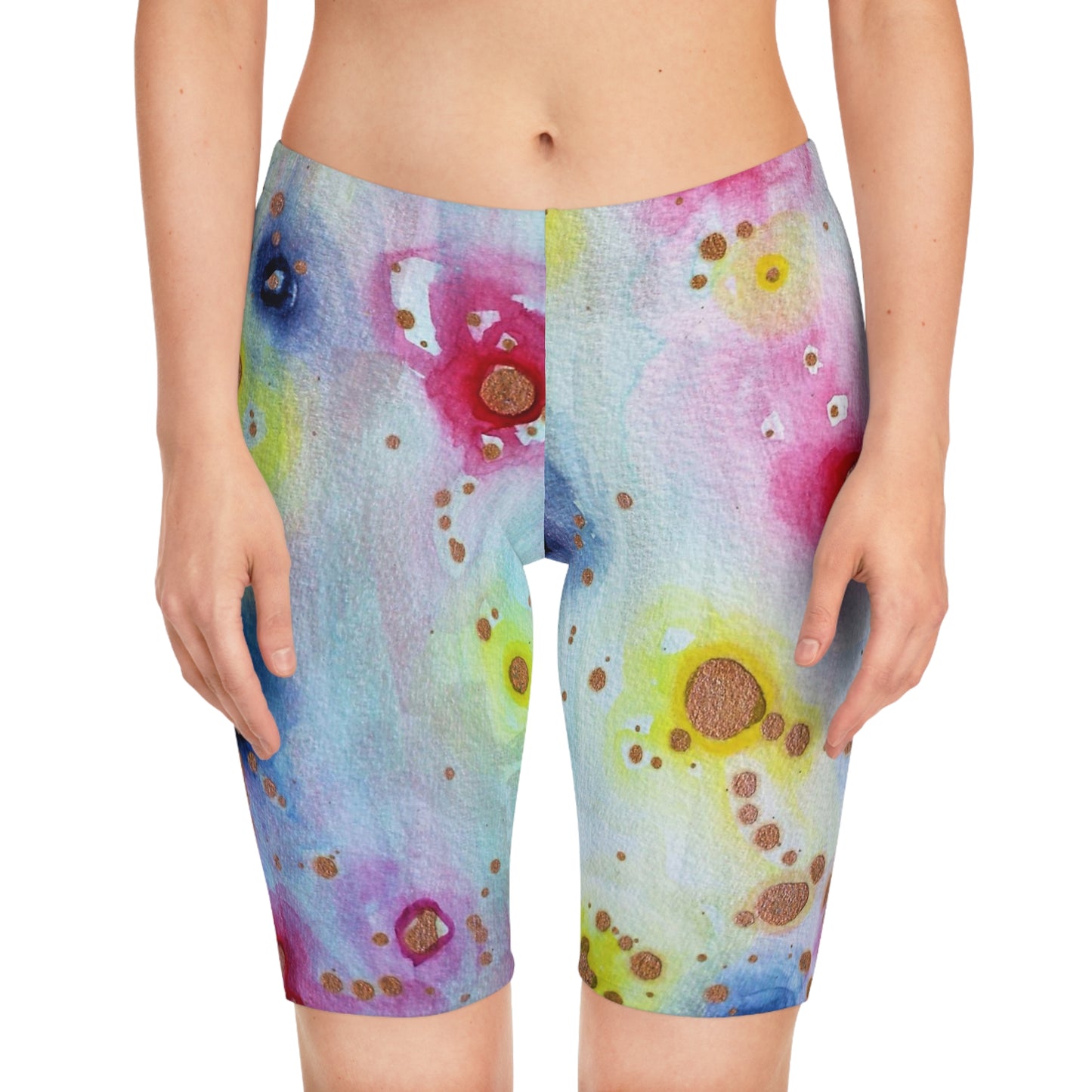 Raining Blooms Women's Bike Shorts