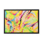 Neon Fire Gallery Canvas Wraps, Horizontal Frame 18″ x 12″ Premium Gallery Wraps (1.25″)