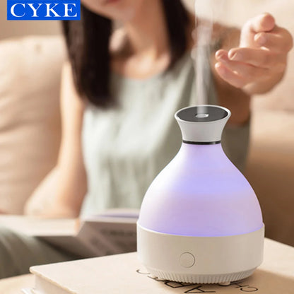 Diffuser Aroma Electric Essential Oil Wood Grain Humidifier