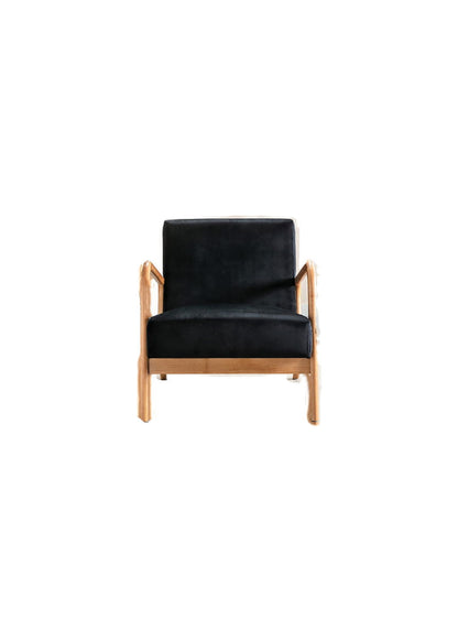 Classic Mid-Century Modern Accent Chairs, Open Framed Armchair With Cushioning- Unique Piece Furniture- {{Product type}}