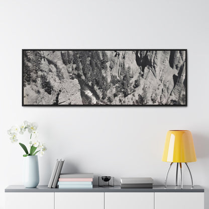 Cleopatras Needle Gallery Canvas Wraps Horizontal Frame 60″ x 20″ Black 1.25"