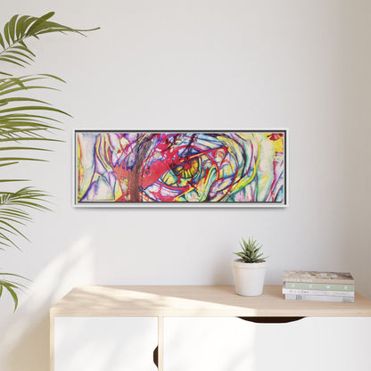 The Eye Framed Art Print - Kia Day Design