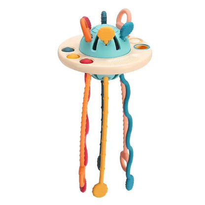 Montessori Pull String Sensory Teething Toys for Babies Kia Day Design