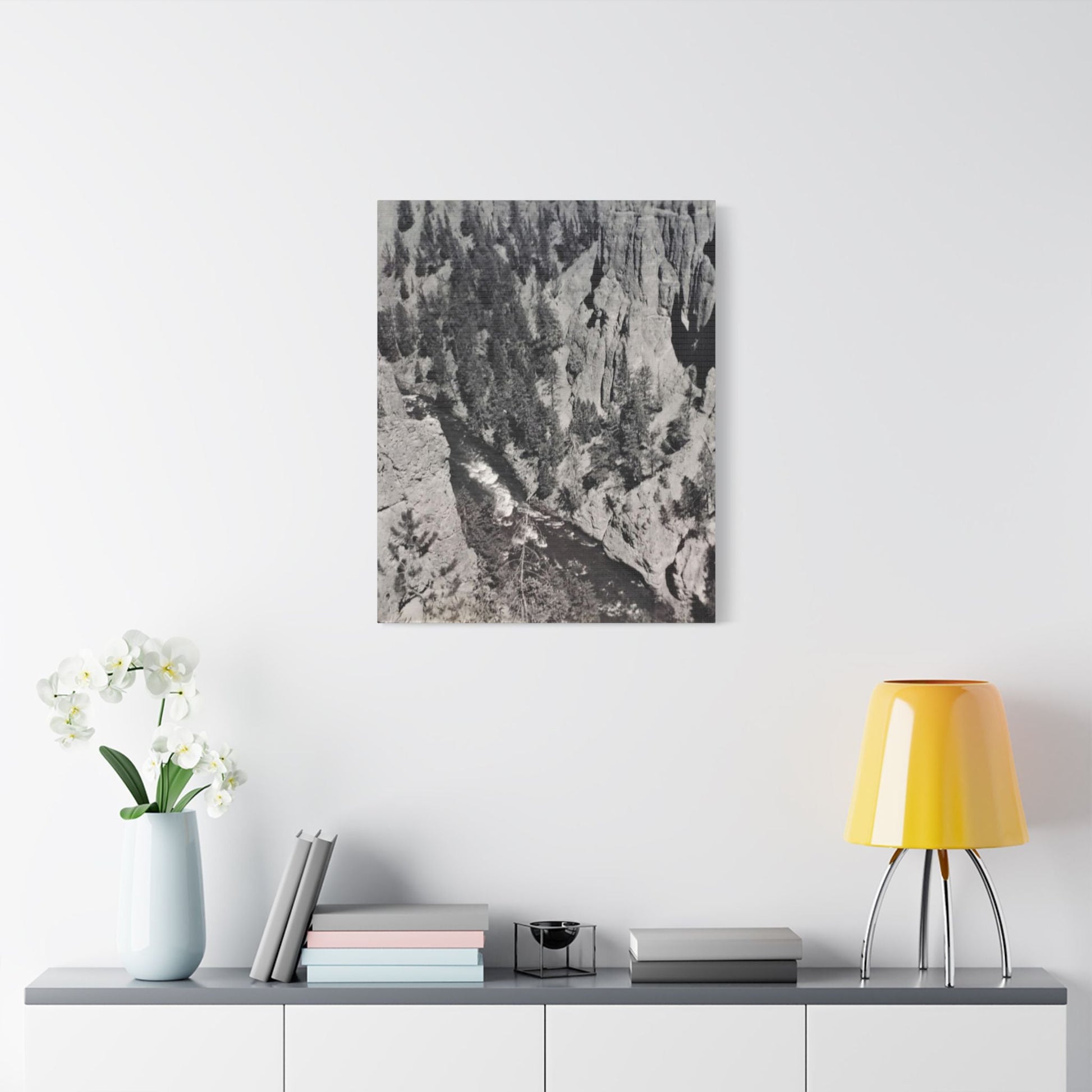 Cleopatras Needle Satin Canvas Stretched