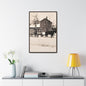 Milk Man Gallery Canvas Wraps Vertical Frame 24″ x 36″ 1.25" Walnut